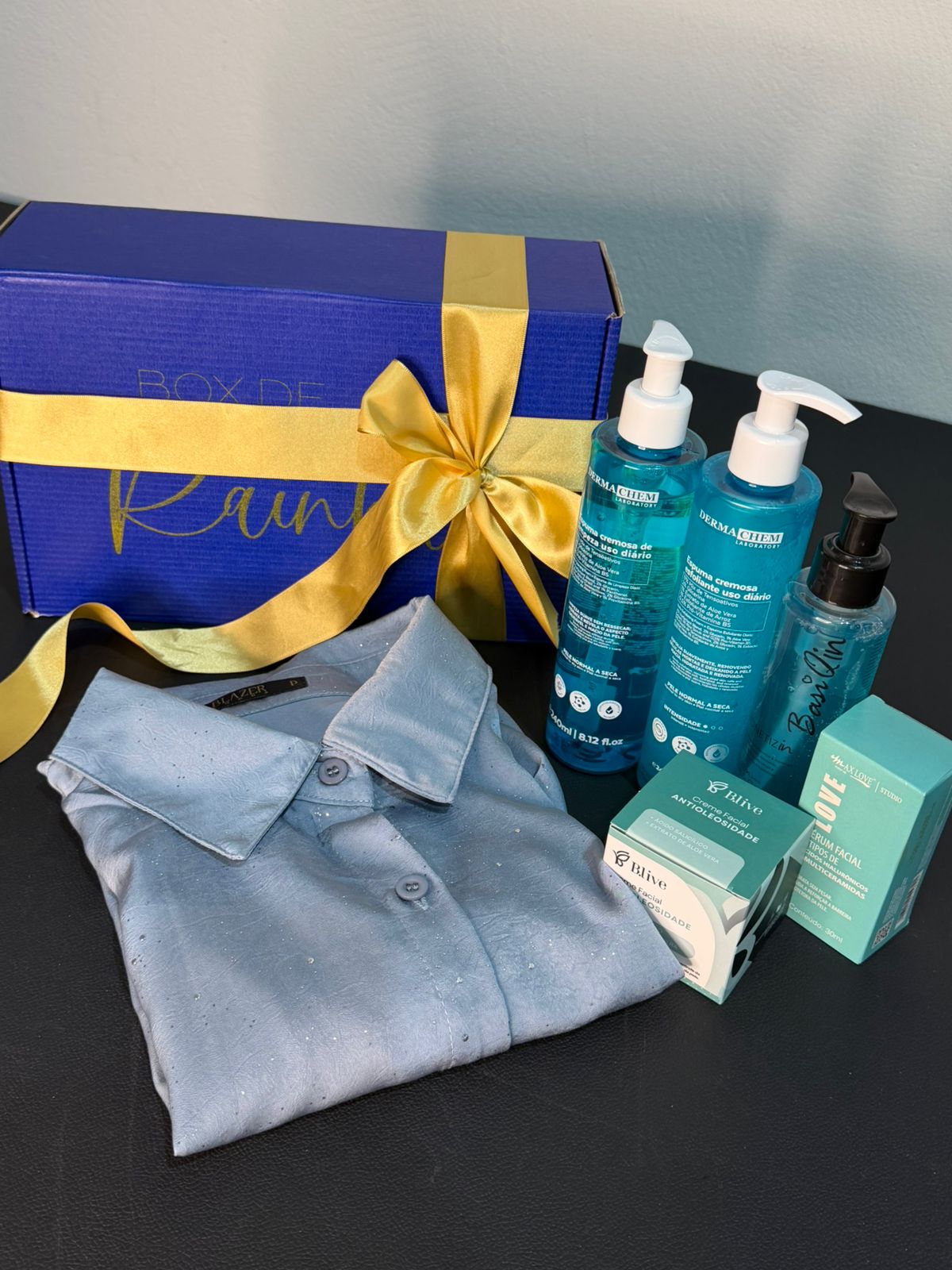 Kit Turquesa + Camisa Pedra Angular