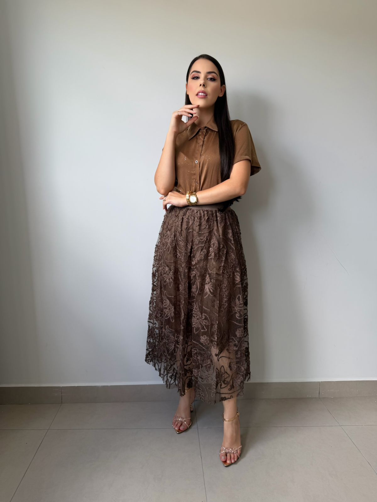 Camisa Pedra Angular