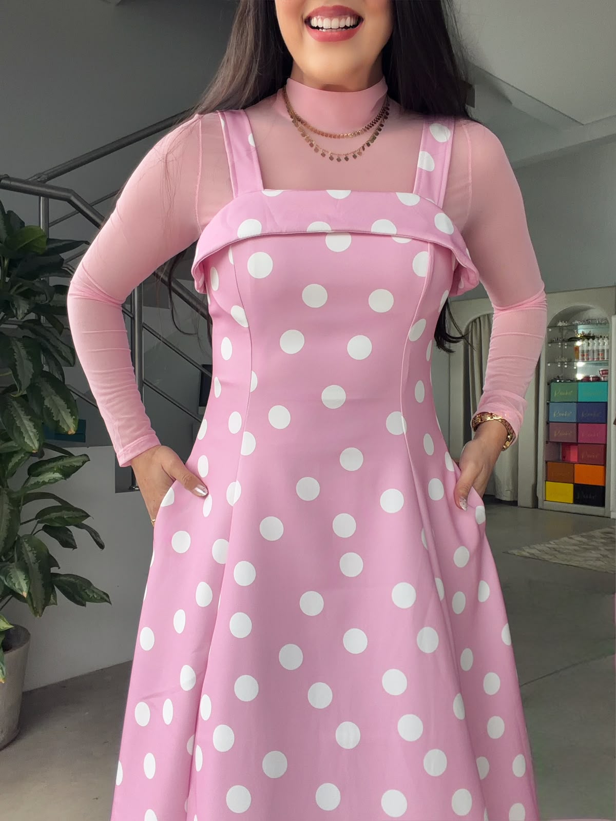 Vestido Diamante Negro