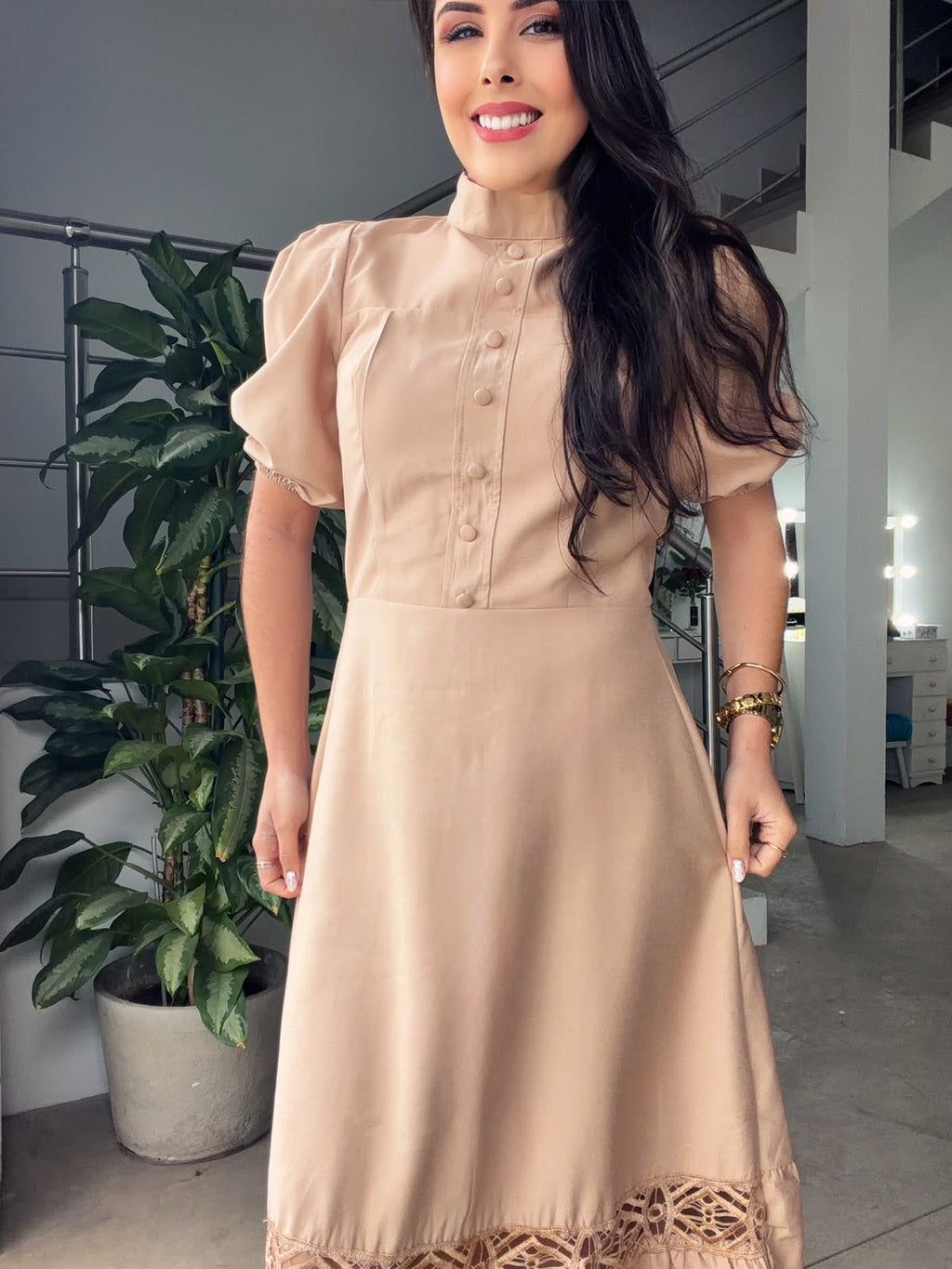 Vestido Topázio Imperial