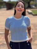 Blusa em Tricô Modal Horizonte