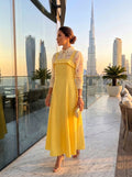 Vestido Diamante Amarelo