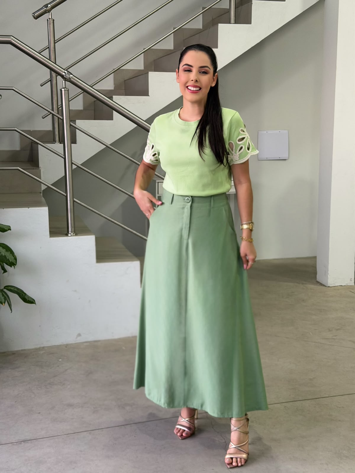 Saia Longa de Alfaiataria Raquel