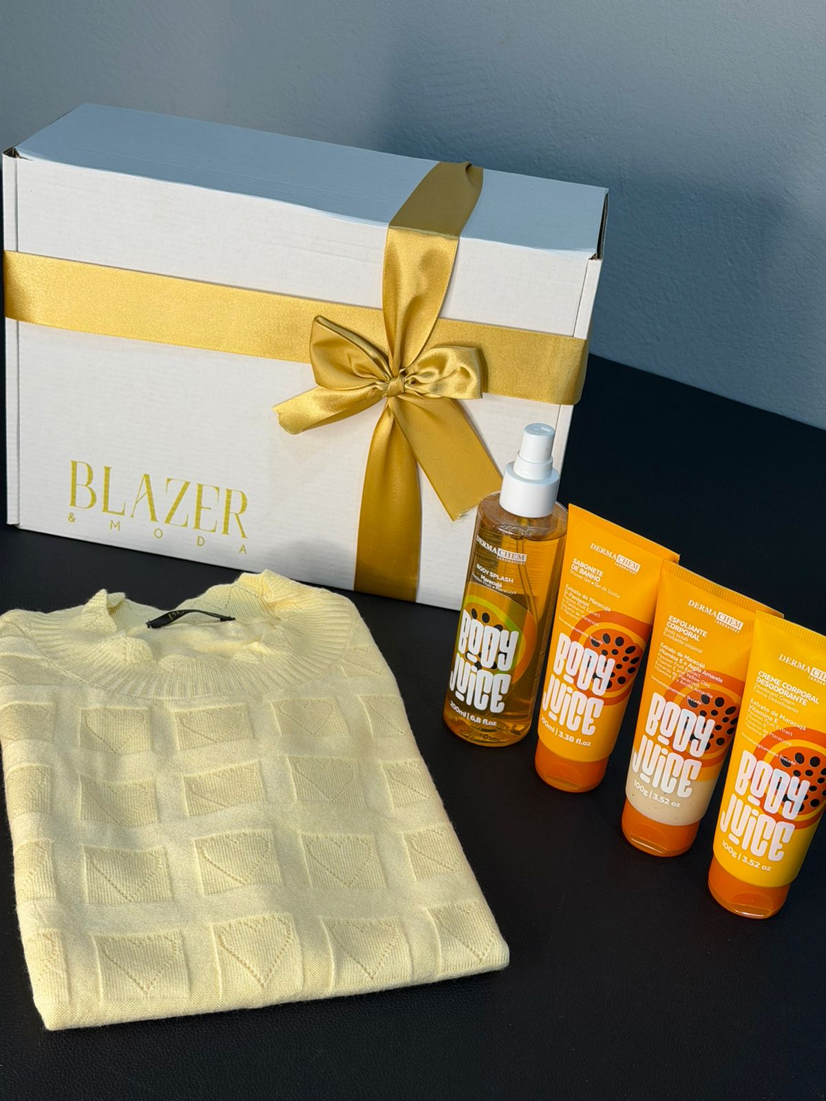 Kit Maracujá + Blusa Refúgio Amarela